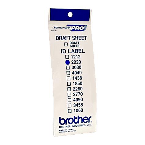Brother Etiqueta (ID2020 / 20x20mm)