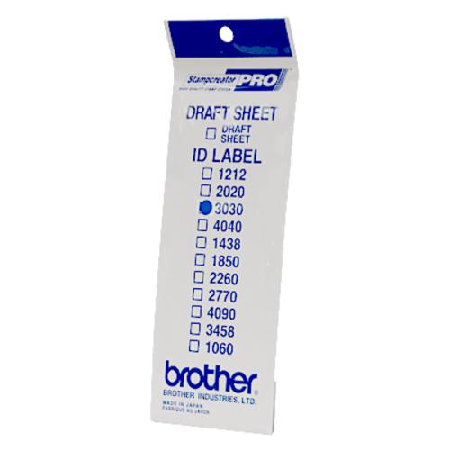 Brother Etiqueta (ID3030 / 30x30mm)