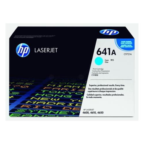 HP Cartucho de toner ciano (C9721A / 641A)