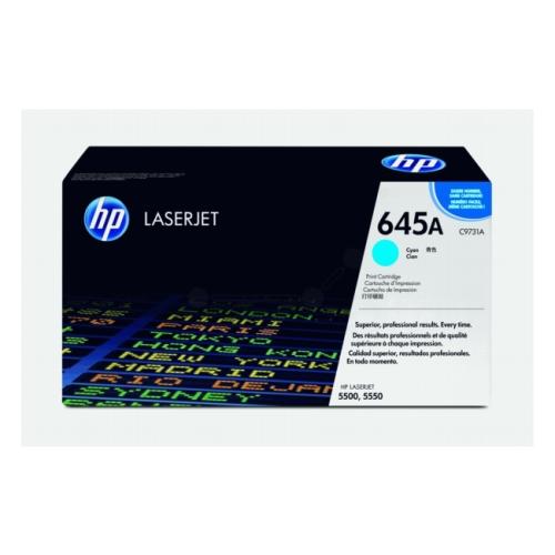 HP Cartucho de toner ciano (C9731A / 645A)