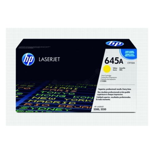 HP Cartucho de toner amarelo (C9732A / 645A)
