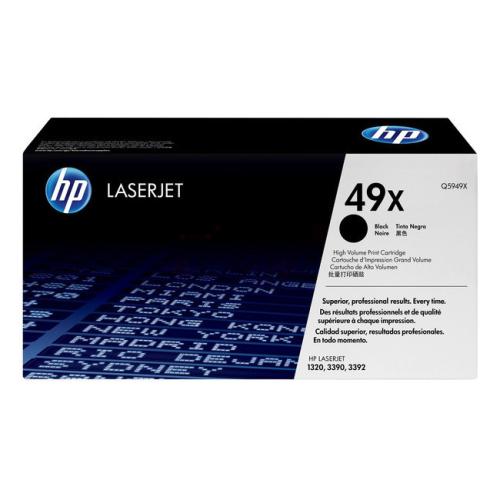 HP Cartucho de toner preto (Q5949X / 49X) (elevada capacidade)