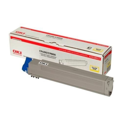 Oki Cartucho de toner amarelo (42918913)