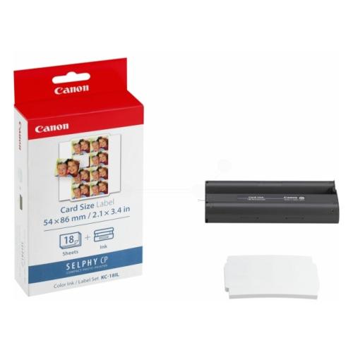 Canon Autocolantes fotográficos cor (7740A001 / KC18IL)