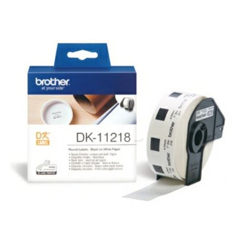 Brother Etiqueta branco (DK11218)