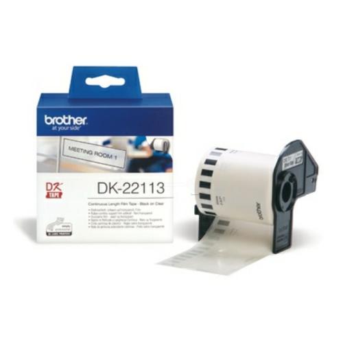 Brother Etiqueta transparente (DK22113), 62mm