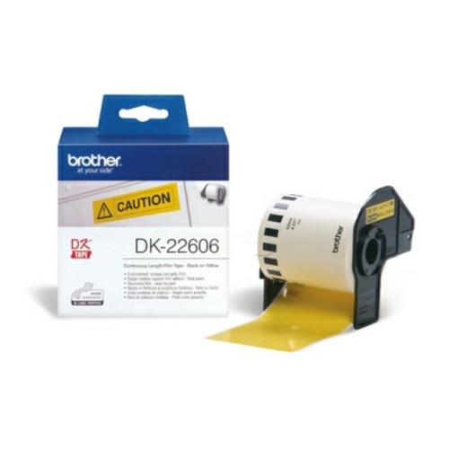 Brother Etiqueta amarelo (DK22606), 62mm