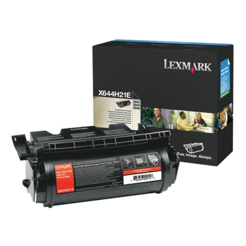 Lexmark Cartucho de toner preto (X644H21E / 0X644H21E)