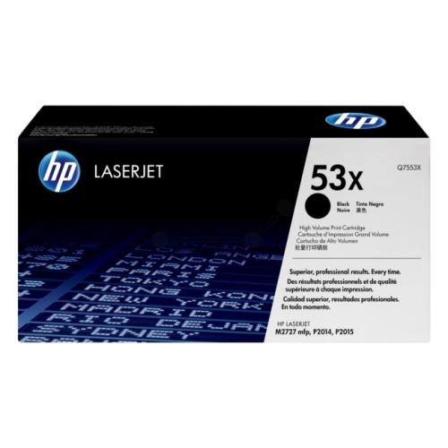 HP Cartucho de toner preto (Q7553X / 53X)