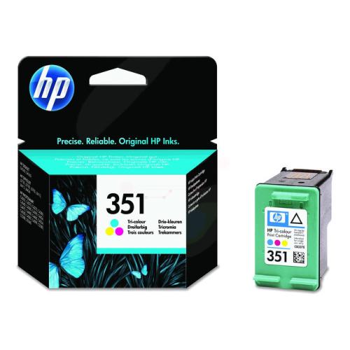 HP Cartucho de tinta cor (CB337EE / 351)