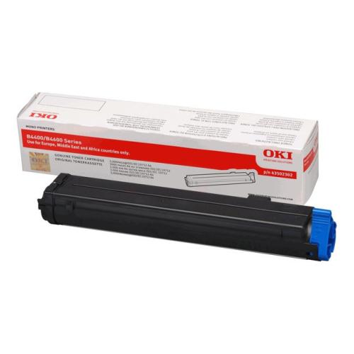 Oki Cartucho de toner preto (43502302)