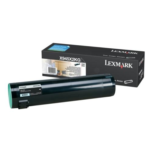 Lexmark Cartucho de toner preto (X945X2KG / 0X945X2KG)