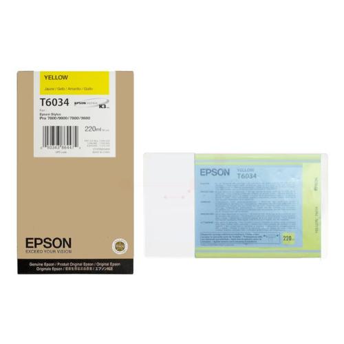 Epson Cartucho de tinta amarelo (C13T603400 / T6034)