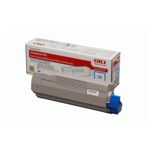 Oki Cartucho de toner ciano (43872307)
