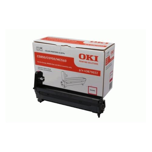 Oki Tambor magenta (43870022)