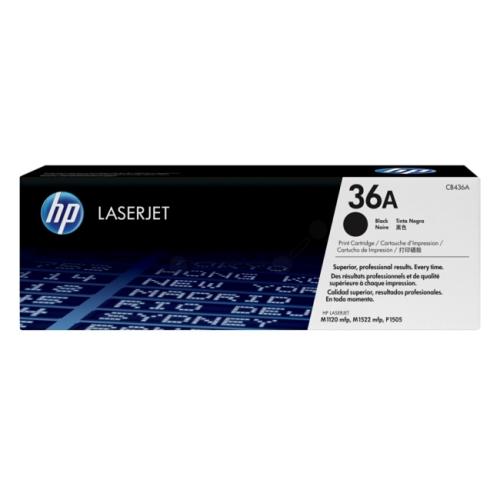HP Cartucho de toner preto (CB436A / 36A)