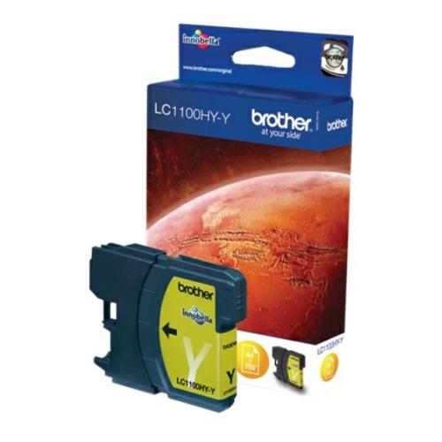 Brother Cartucho de tinta amarelo (LC1100HYY) (elevada capacidade)