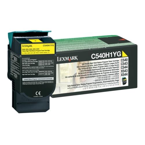 Lexmark Cartucho de toner amarelo (C540H1YG / 0C540H1YG) (Retorno)