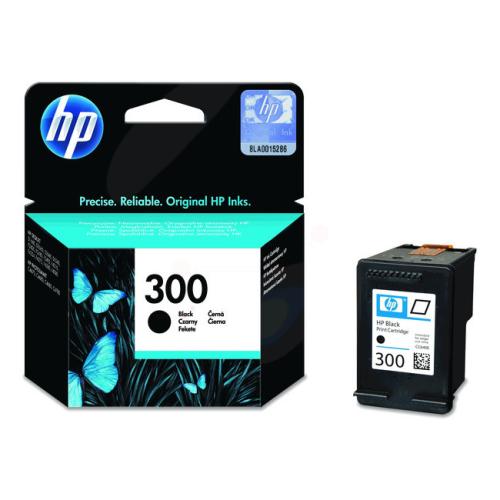 HP Cartucho de tinta preto (CC640EE / 300)