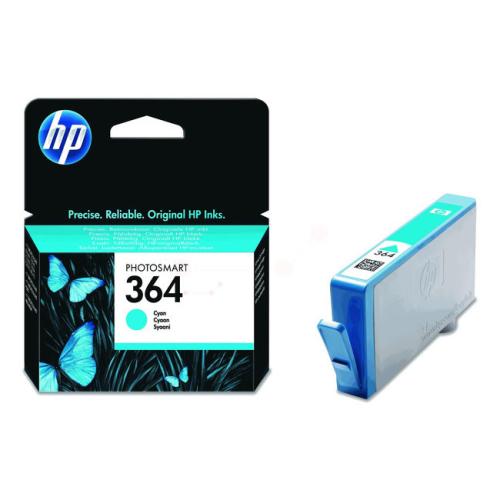 HP Cartucho de tinta ciano (CB318EE / 364)