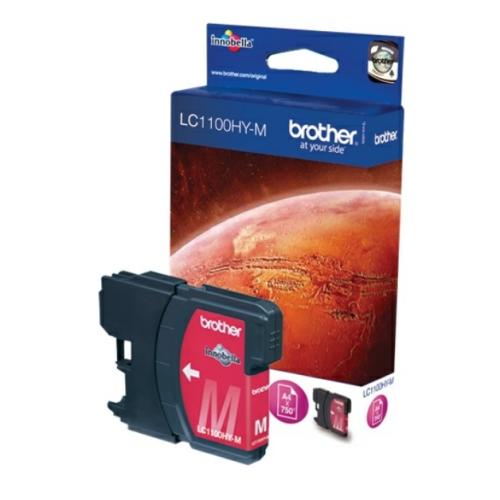 Brother Cartucho de tinta magenta (LC1100HYM) (elevada capacidade)