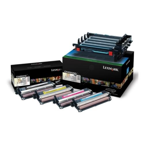 Lexmark Tambor preto / ciano / magenta / amarelo (C540X74G / 0C540X74G) (multipack)
