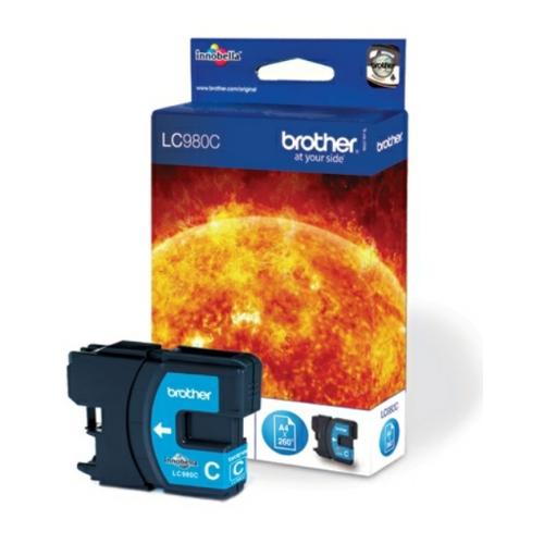 Brother Cartucho de tinta ciano (LC980C)