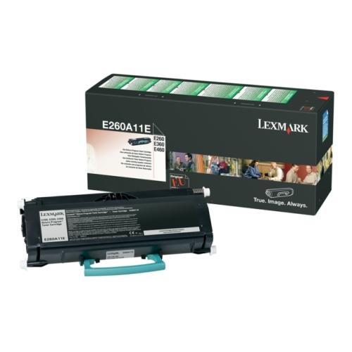 Lexmark Cartucho de toner preto (E260A11E / 0E260A11E) (Retorno)