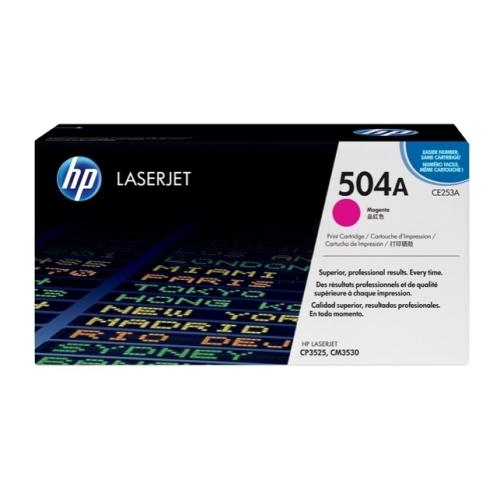 HP Cartucho de toner magenta (CE253A / 504A)