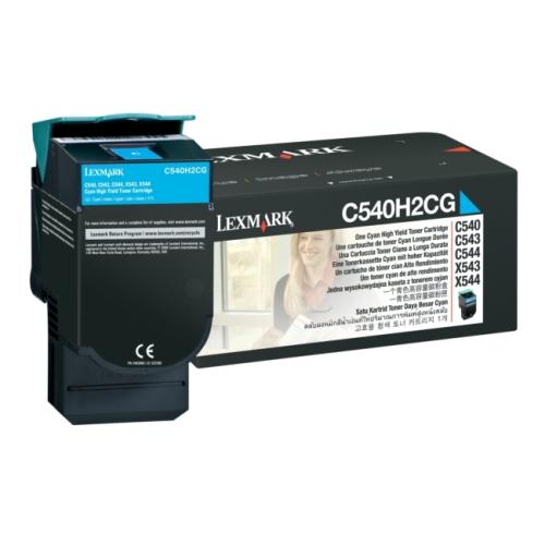 Lexmark Cartucho de toner ciano (C540H2CG / 0C540H2CG)