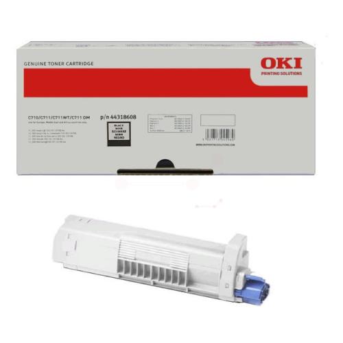 Oki Cartucho de toner preto (44318608)