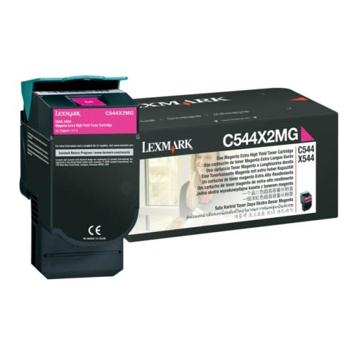 Lexmark Cartucho de toner magenta (C544X2MG / 0C544X2MG)