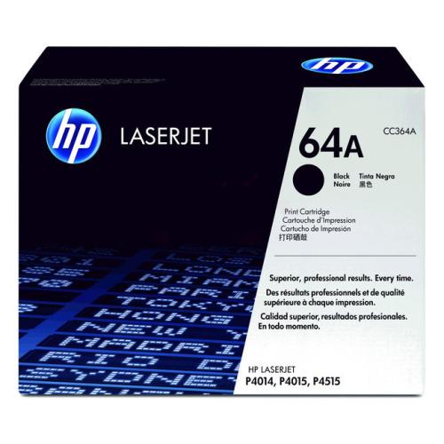 HP Cartucho de toner preto (CC364A / 64A)