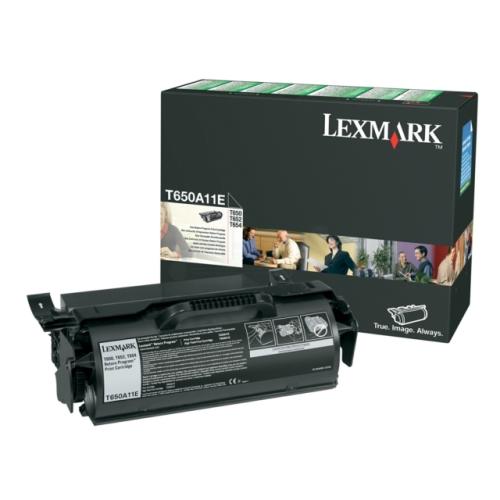 Lexmark Cartucho de toner preto (T650A11E / 0T650A11E) (Retorno)