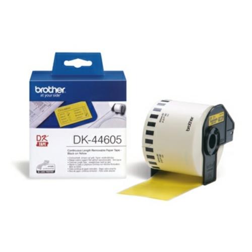 Brother Etiqueta amarelo (DK44605), 62mm