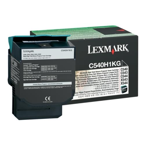 Lexmark Cartucho de toner preto (C540H1KG / 0C540H1KG) (Retorno)