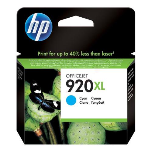 HP Cartucho de tinta ciano (CD972AE / 920XL) (elevada capacidade)