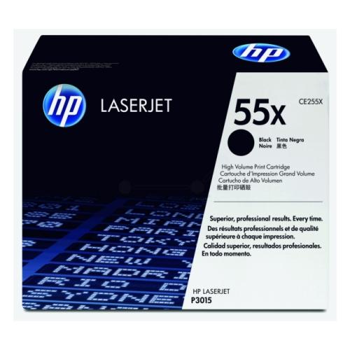 HP Cartucho de toner preto (CE255X / 55X) (elevada capacidade)