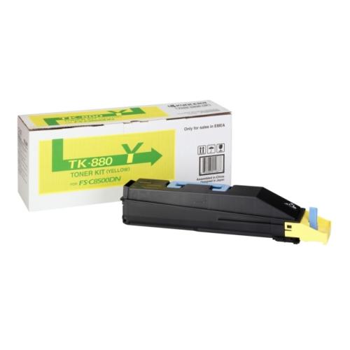 Kyocera Cartucho de toner amarelo (1T02KAANL0 / TK880Y)