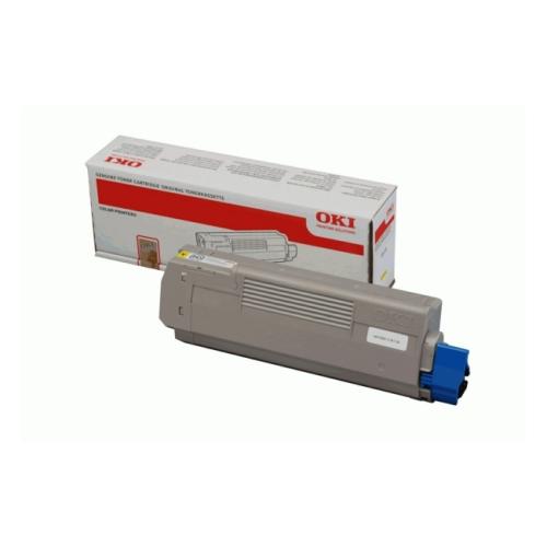 Oki Cartucho de toner amarelo (44315305)
