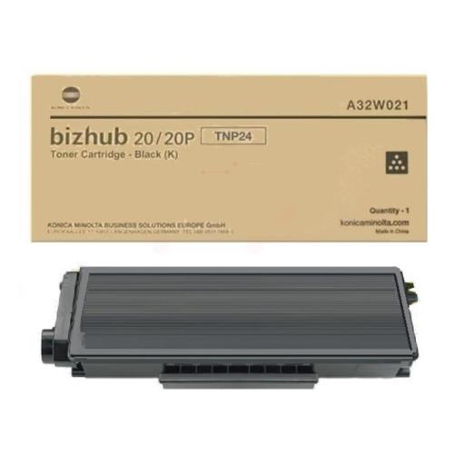 Konica Minolta Cartucho de toner preto (A32W021 / TNP24)