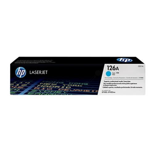 HP Cartucho de toner ciano (CE311A / 126A)