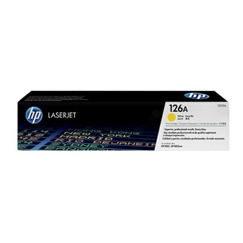 HP Cartucho de toner amarelo (CE312A / 126A)