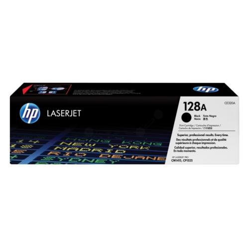 HP Cartucho de toner preto (CE320A / 128A)