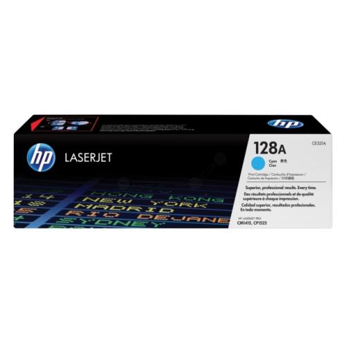 HP Cartucho de toner ciano (CE321A / 128A)