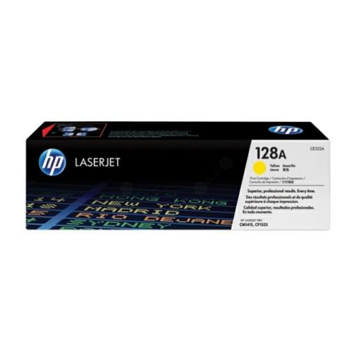 HP Cartucho de toner amarelo (CE322A / 128A)