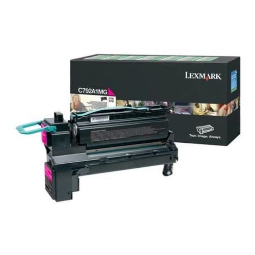 Lexmark Cartucho de toner magenta (C792A1MG / 0C792A1MG) (Retorno)