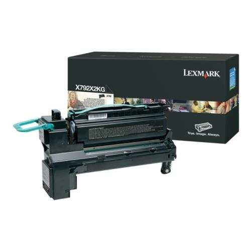 Lexmark Cartucho de toner preto (X792X2KG / 0X792X2KG) (elevada capacidade)