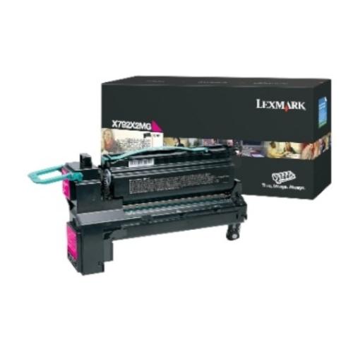 Lexmark Cartucho de toner magenta (X792X2MG / 0X792X2MG) (elevada capacidade)