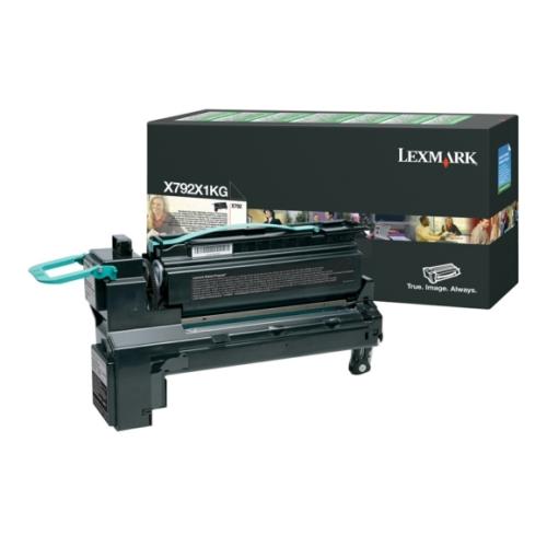 Lexmark Cartucho de toner preto (X792X1KG / 0X792X1KG) (Retorno)